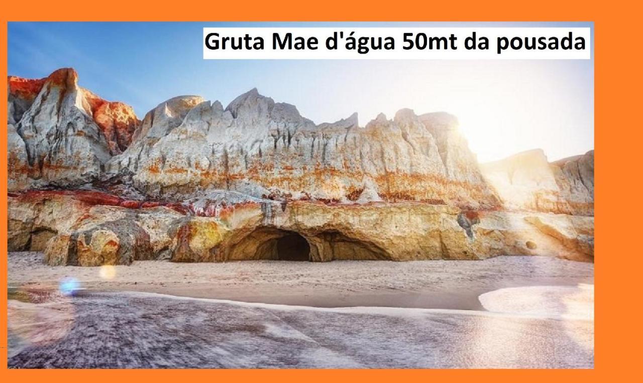 Pousada Flamboyant Village - Praia Das Fontes - 50Mt Da Gruta Mae D'Agua (Adults Only) 贝贝里比 外观 照片