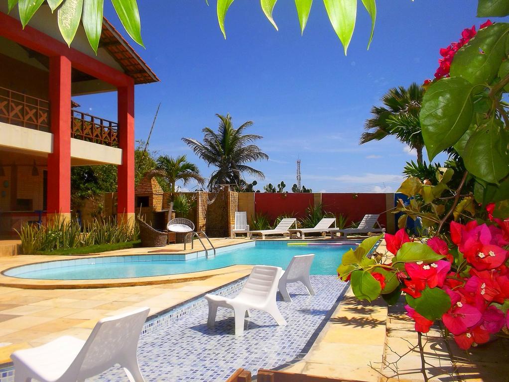 Pousada Flamboyant Village - Praia Das Fontes - 50Mt Da Gruta Mae D'Agua (Adults Only) 贝贝里比 外观 照片