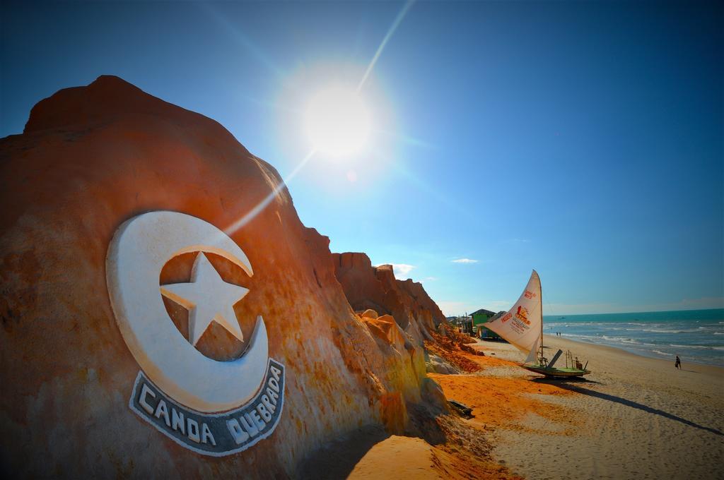 Pousada Flamboyant Village - Praia Das Fontes - 50Mt Da Gruta Mae D'Agua (Adults Only) 贝贝里比 外观 照片